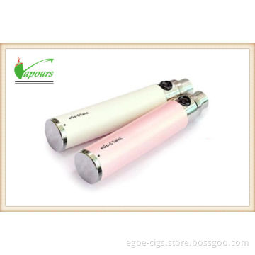 1300 Puffs 1100mah Ego Cigarette Battery White With Usb Ego C